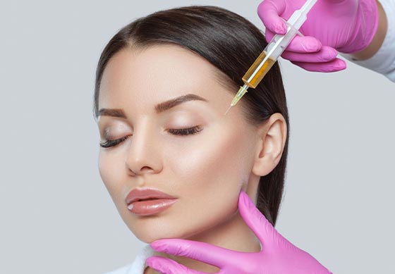 تجميل الوجه بالفيلر